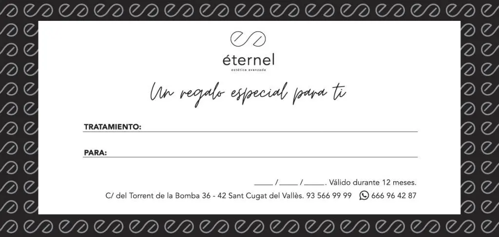 Cheque de promoción para tratamientos estéticos en Sant Cugat